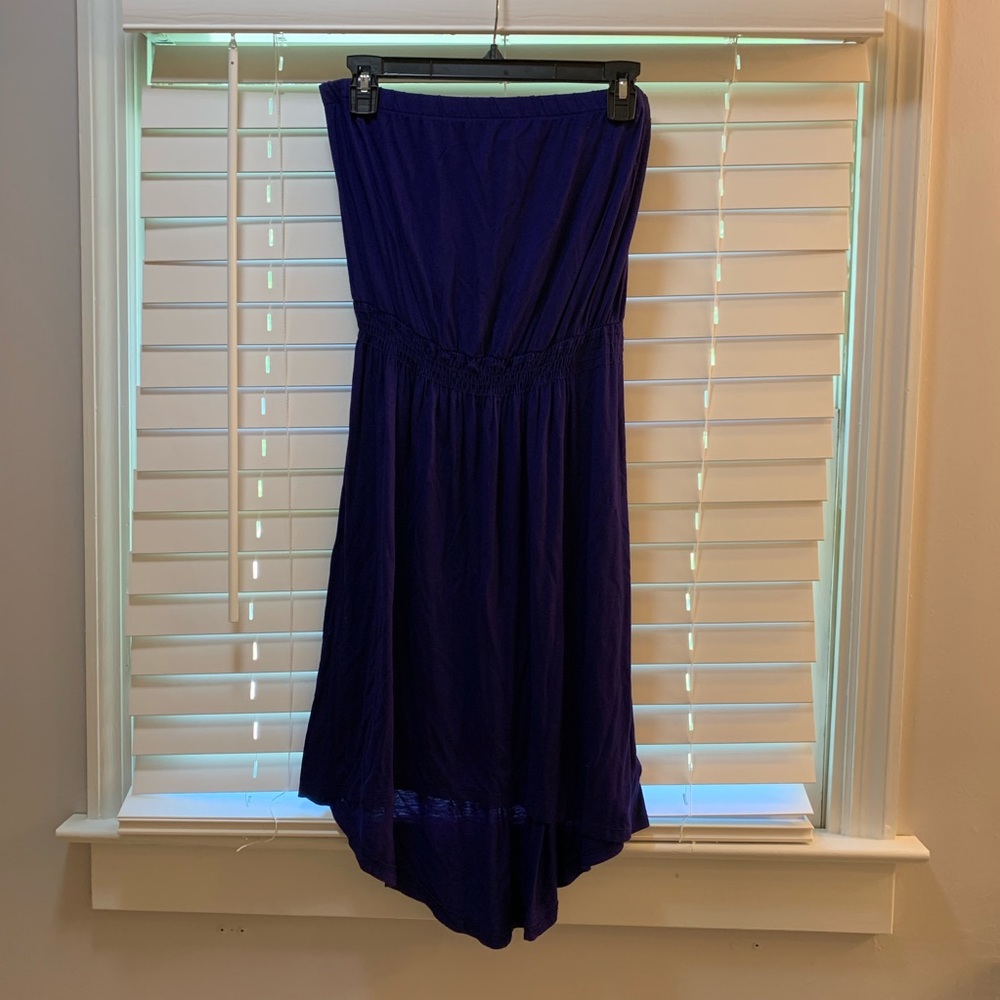 Strapless High low dress